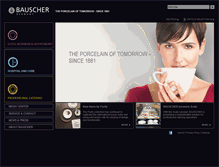 Tablet Screenshot of bauscher.com